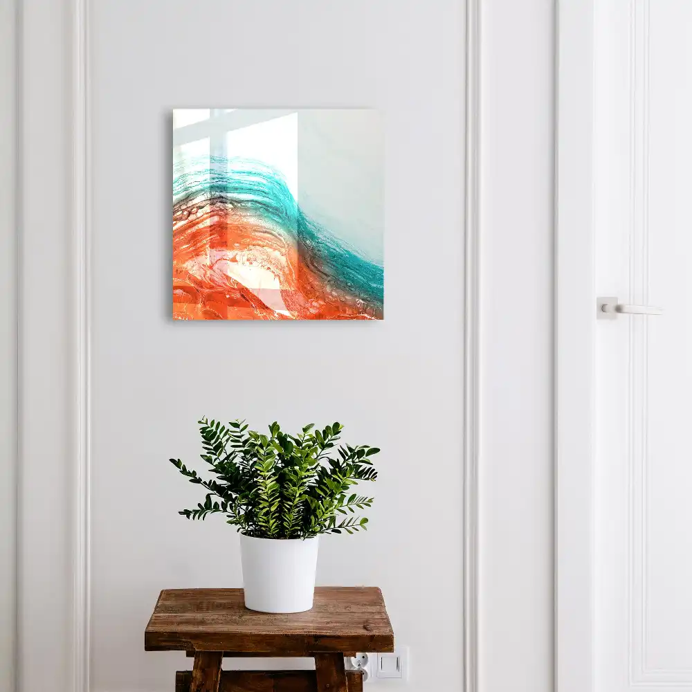 Armoire à clés l'énergie des couleurs et la fluidité des formes