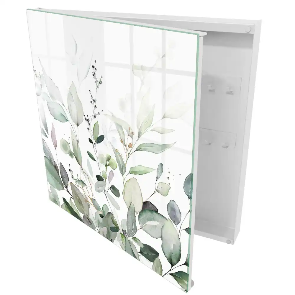 Boîte à clés la légèreté de la nature et les délicates feuilles de l'harmonie