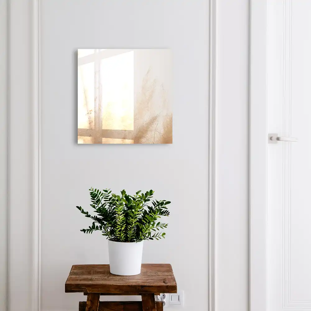 Armoire à clés des herbes subtiles aux tons chauds et naturels