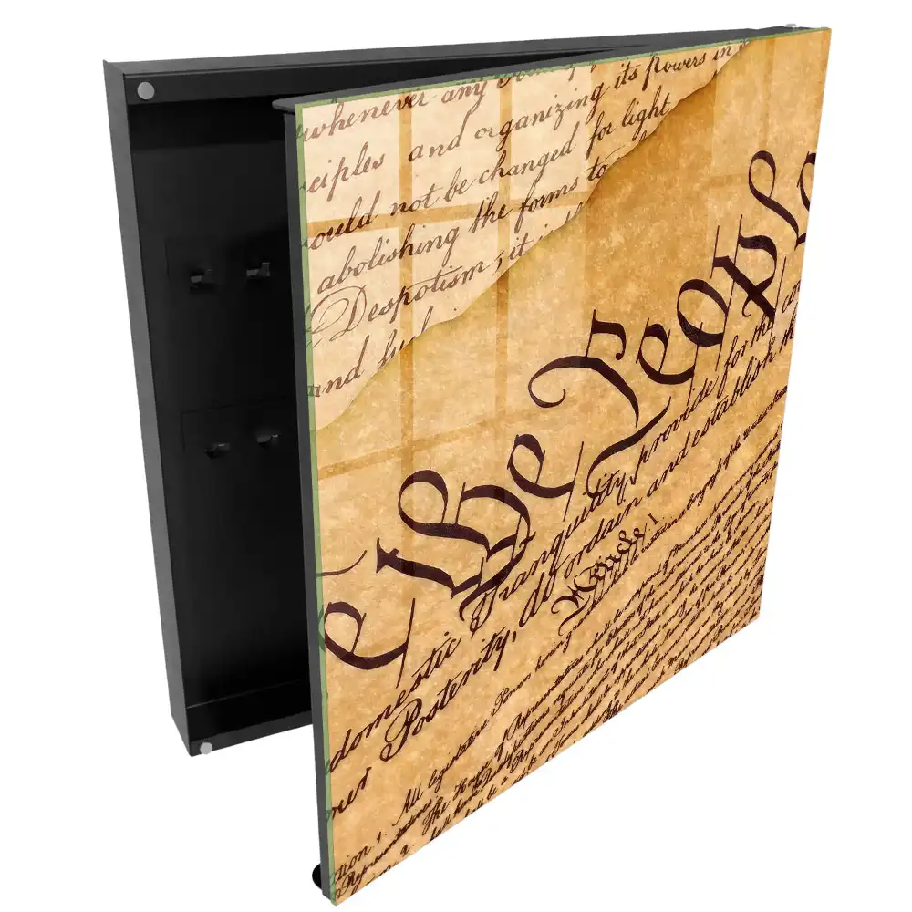 Armoire à clés un document décoratif à l'écriture élégante