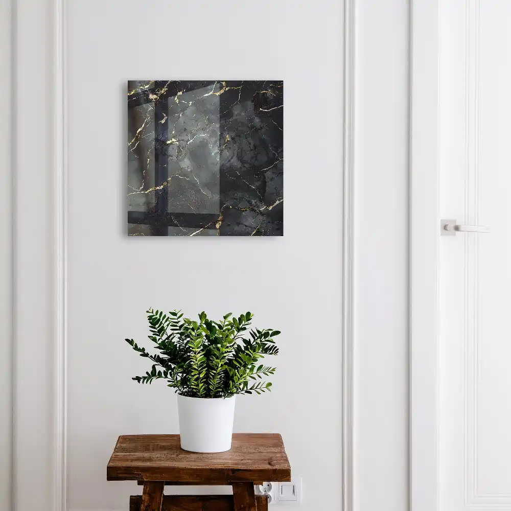 Boîte à clés motifs abstraits dans un style élégant