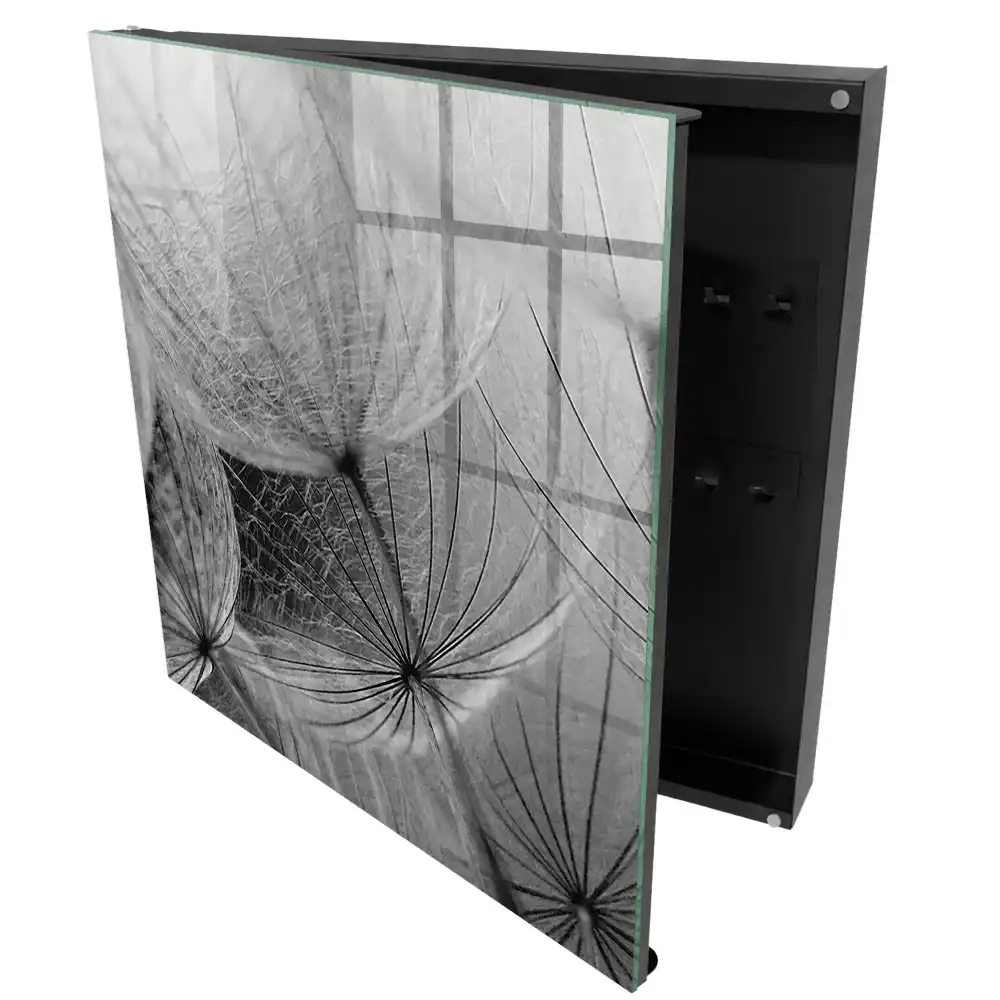 Armoire à clés détails subtils des graines de pissenlit