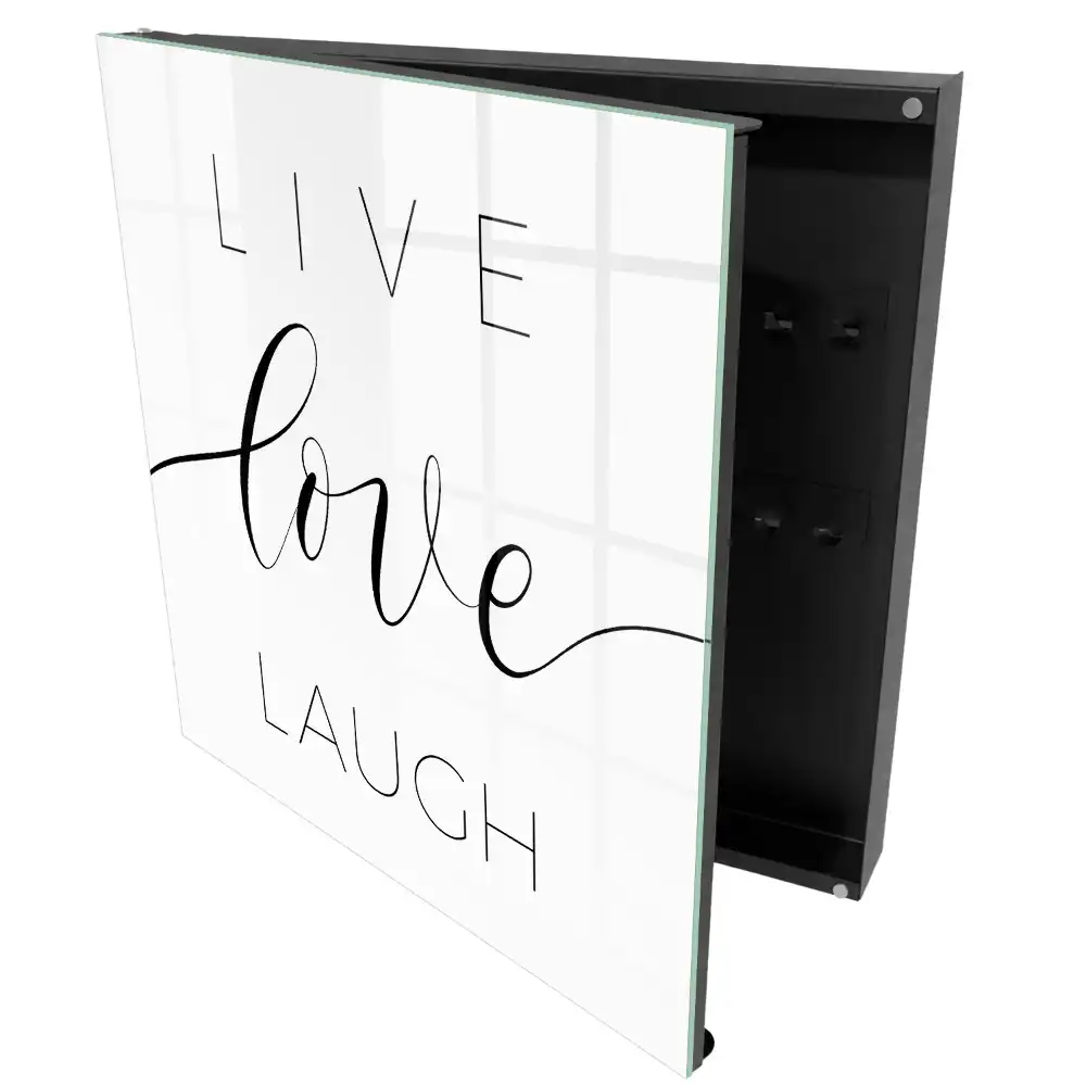 Armoire à clés des mots de motivation dans un style minimaliste
