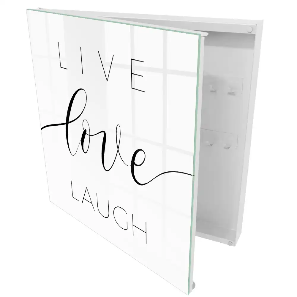 Armoire à clés des mots de motivation dans un style minimaliste