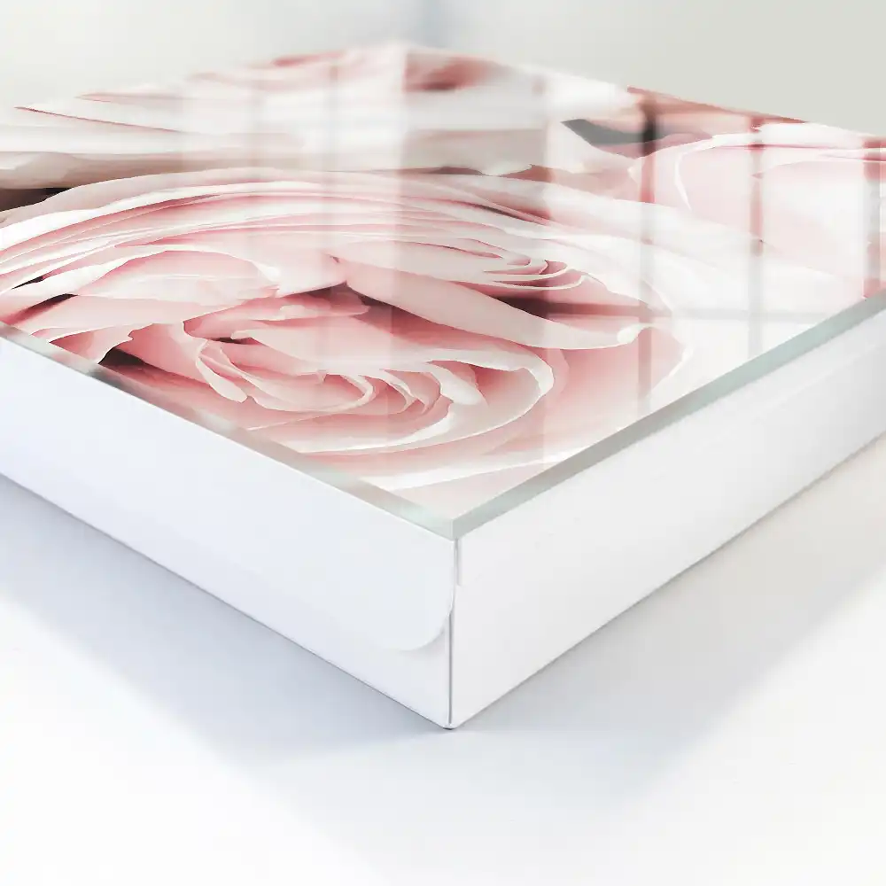 Boîte à clés des roses délicates aux teintes pastel