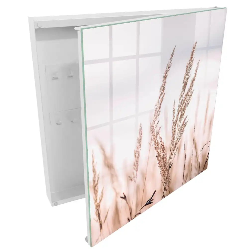 Armoire à clés des herbes qui se balancent dans une atmosphère apaisante