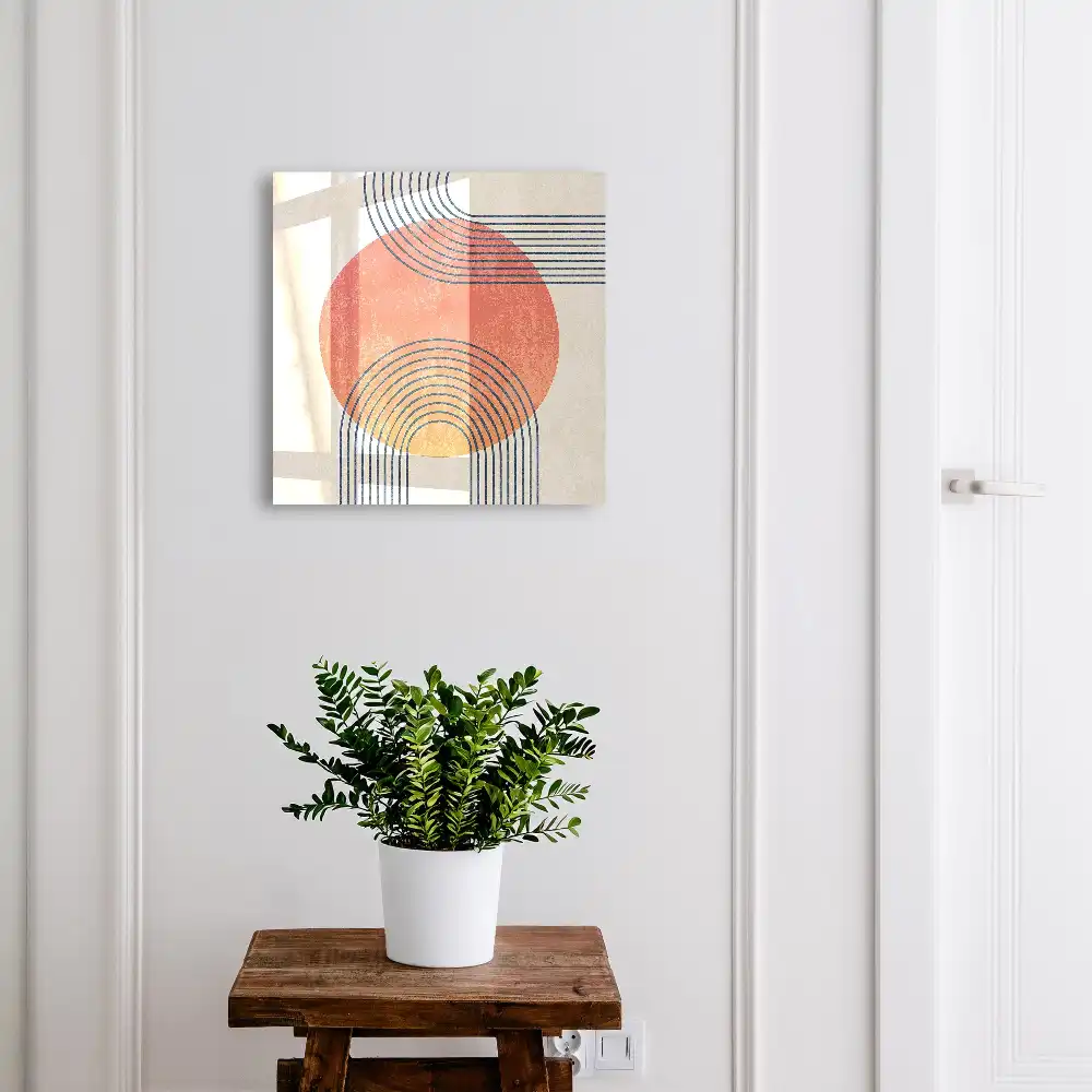 Boîte à clés murale un motif géométrique époustouflant avec un style unique