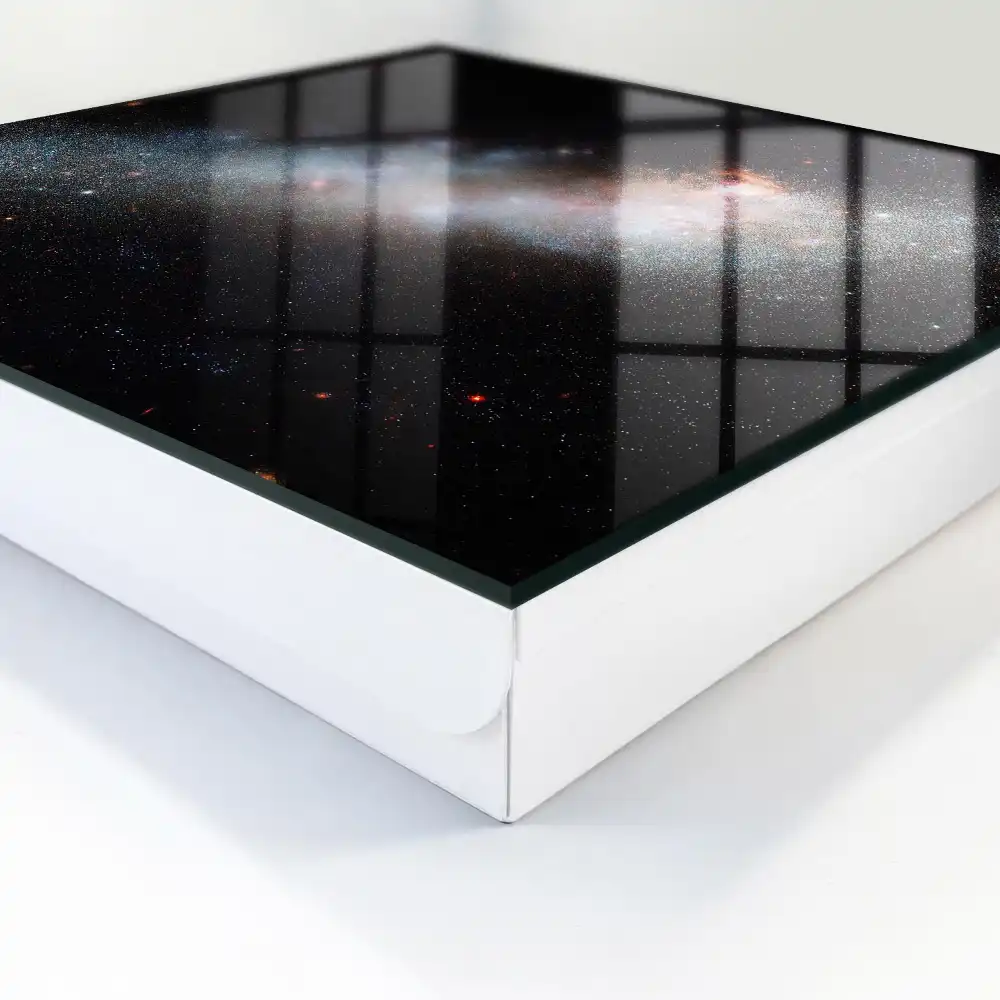 Armoire à clés des étoiles colorées dans l'obscurité de l'espace
