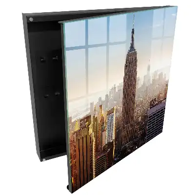 Armoire à clés une vue magnifique sur le paysage urbain