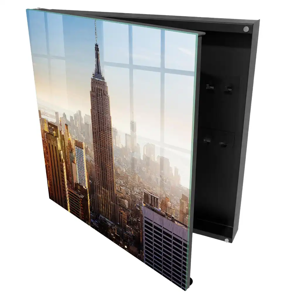 Armoire à clés une vue magnifique sur le paysage urbain
