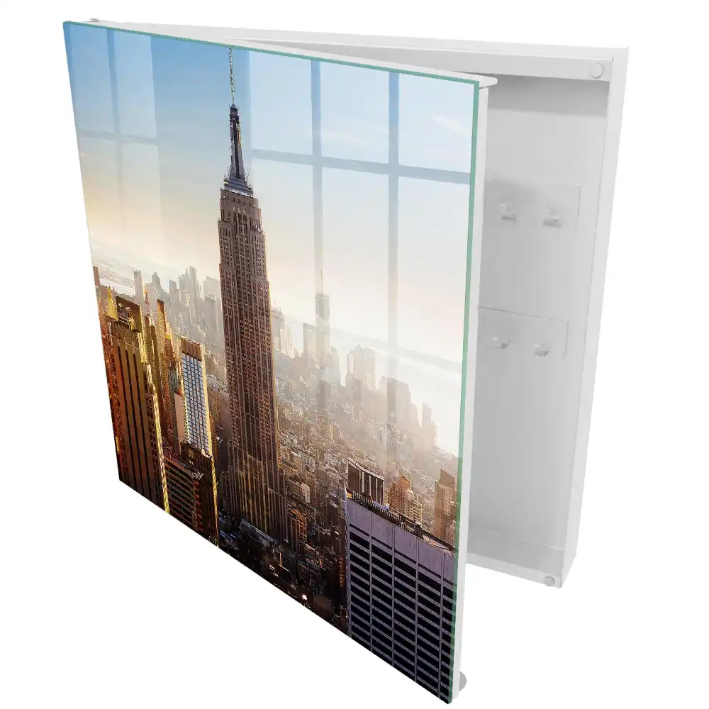 Armoire à clés une vue magnifique sur le paysage urbain