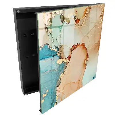 Armoire à clés des couleurs sensuelles et des lignes fluides enchantent