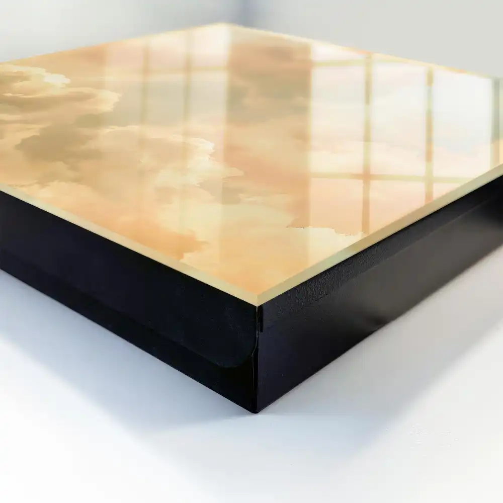 Armoire à clés des nuages ​​dans un ciel pastel une paix sans nuages