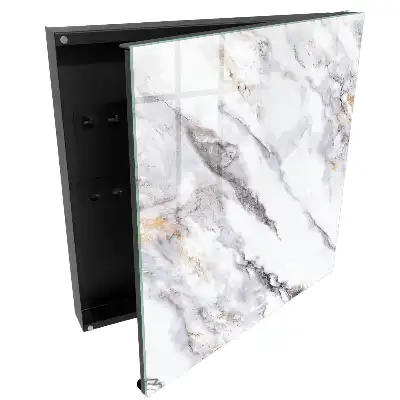Boîte à clés murale des motifs subtils avec une touche de luxe