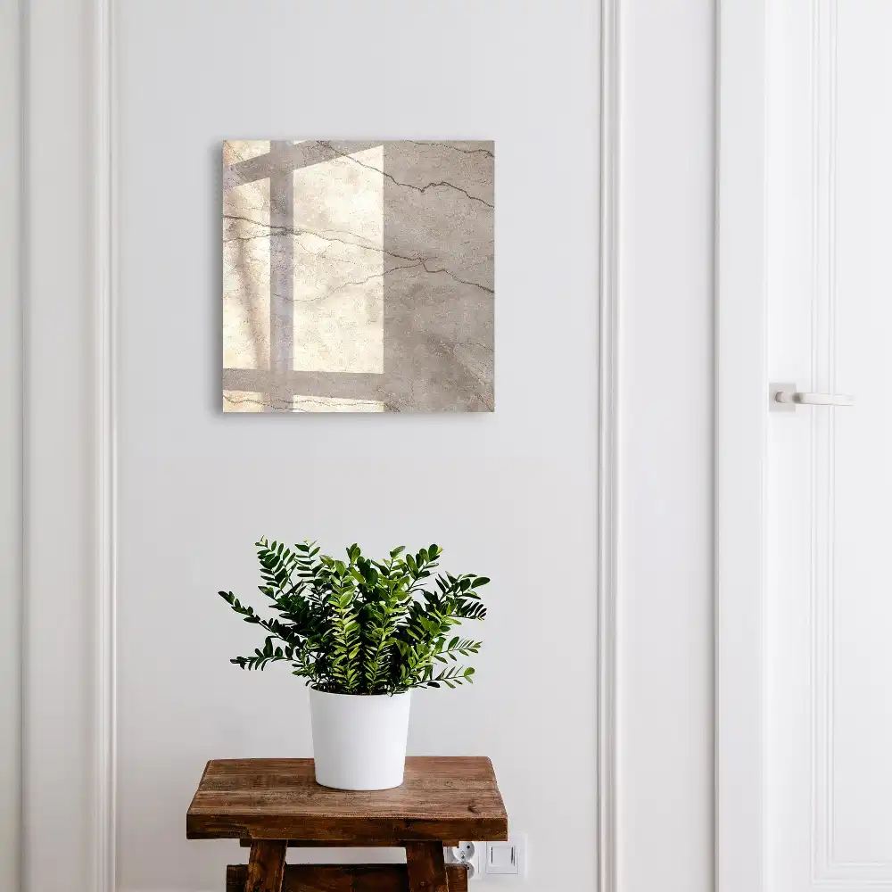 Boîte à clés pierre aux veinures subtiles aux teintes chaudes