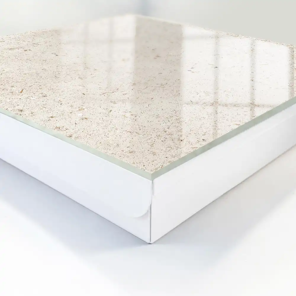 Armoire à clés des textures beiges délicates au caractère naturel