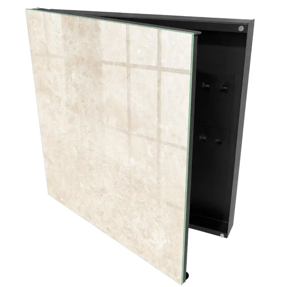 Armoire à clés texture délicate et motifs naturels