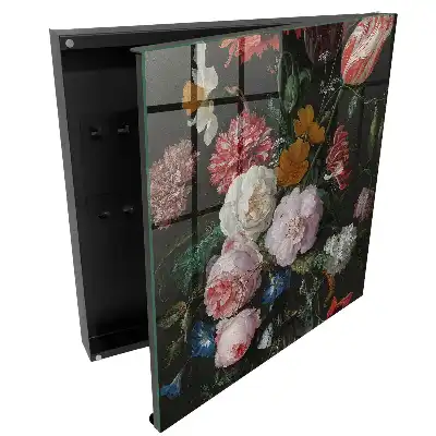 Armoire à clés un magnifique arrangement floral plein de vie