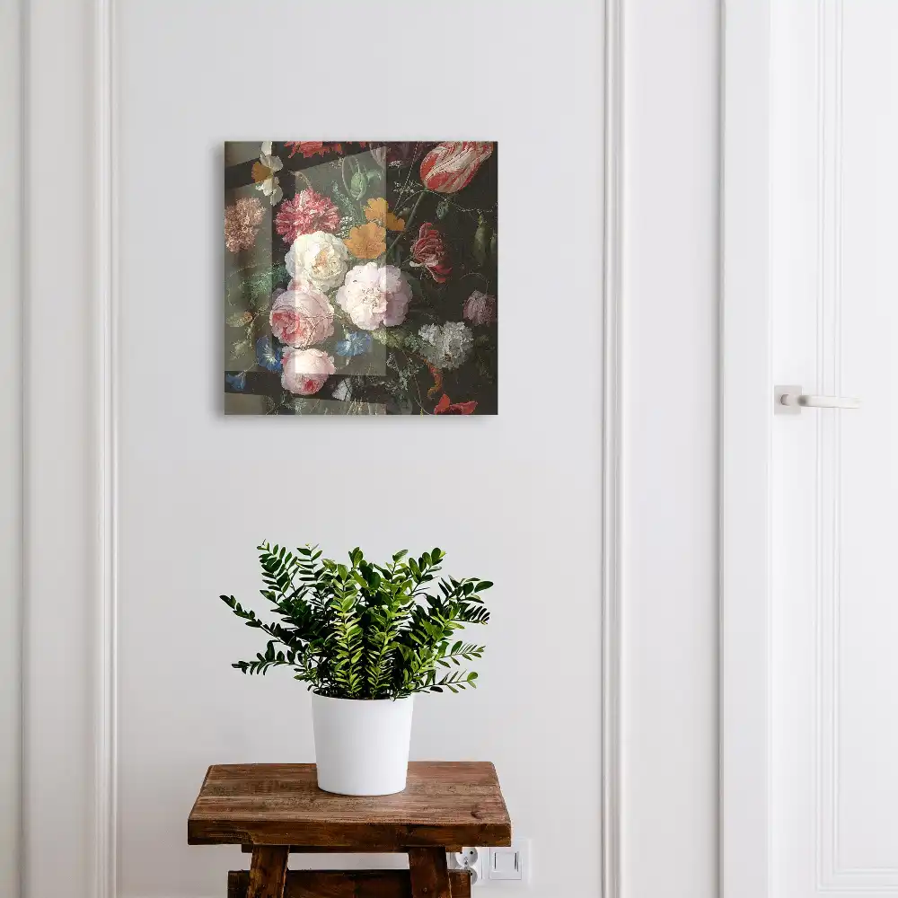 Armoire à clés un magnifique arrangement floral plein de vie