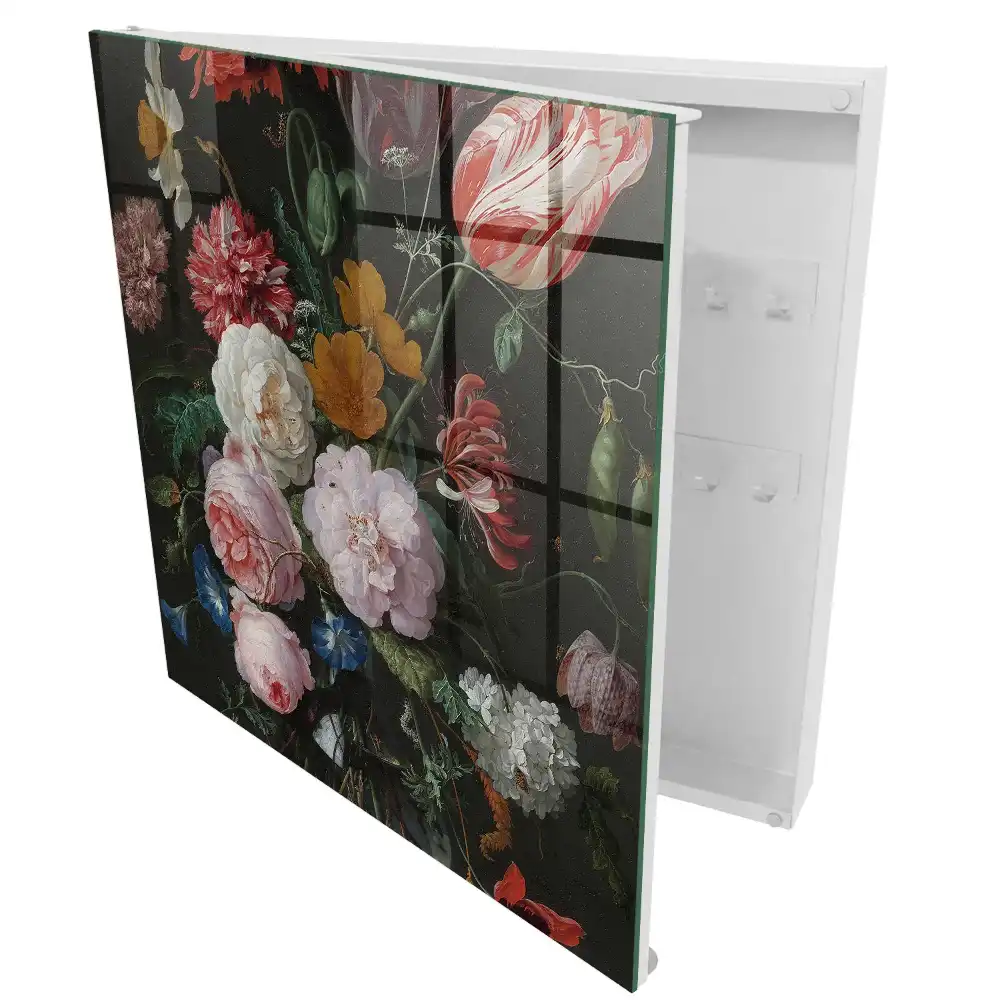 Armoire à clés un magnifique arrangement floral plein de vie