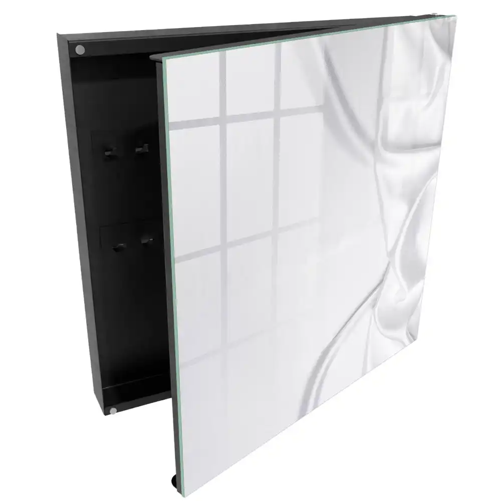 Armoire à clés plis de matière subtils et minimalistes
