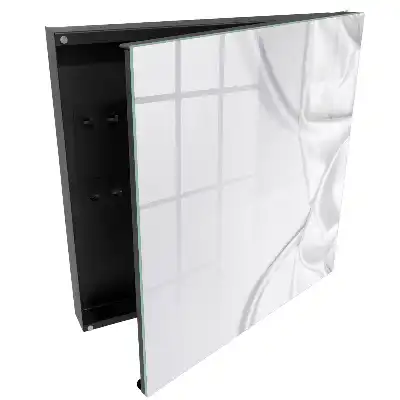 Armoire à clés plis de matière subtils et minimalistes