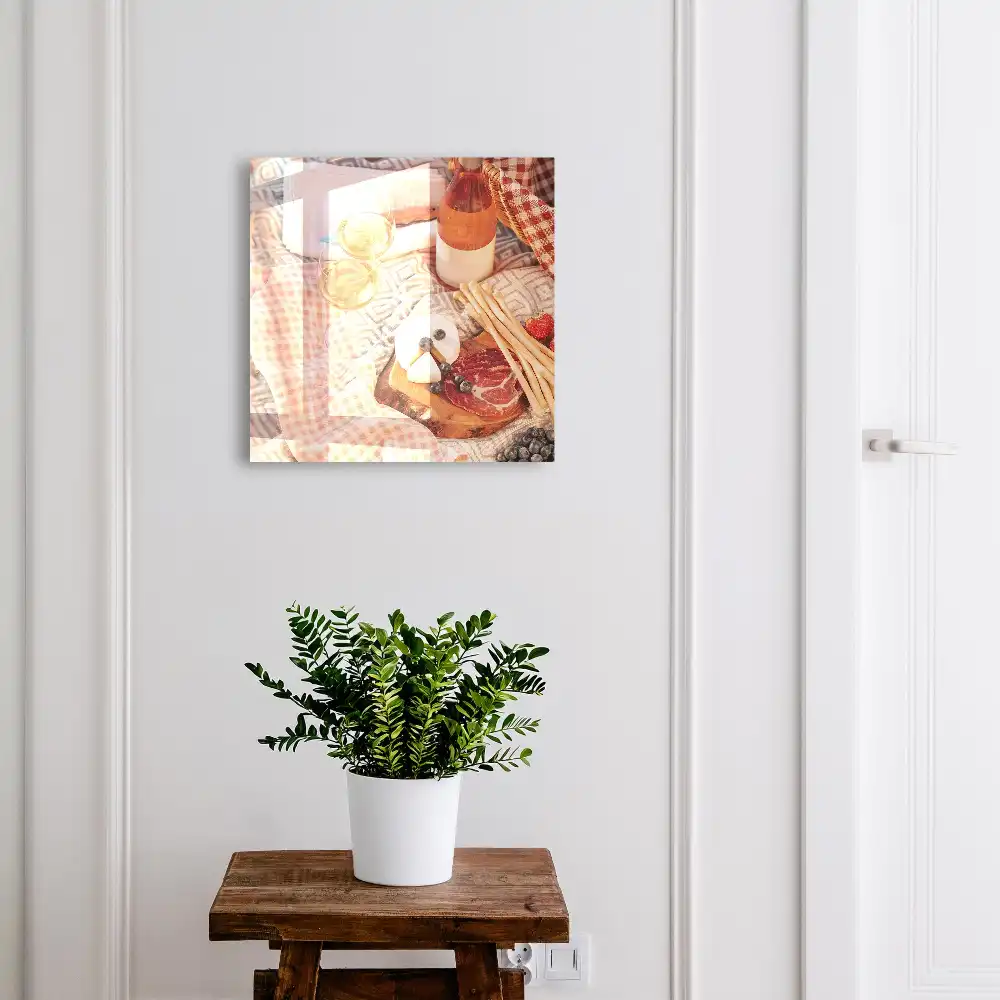 Armoire à clés un délicieux pique-nique au coucher du soleil