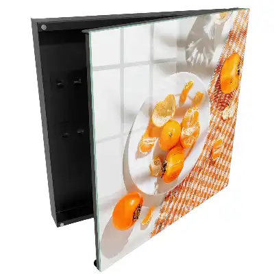 Armoire à clés un motif de fruit juteux plein d'énergie