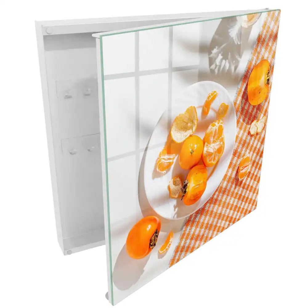 Armoire à clés un motif de fruit juteux plein d'énergie