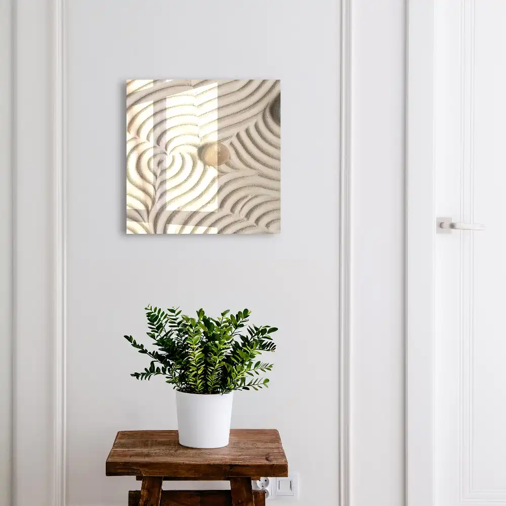 Armoire à clés motifs délicats Mousse et pierre