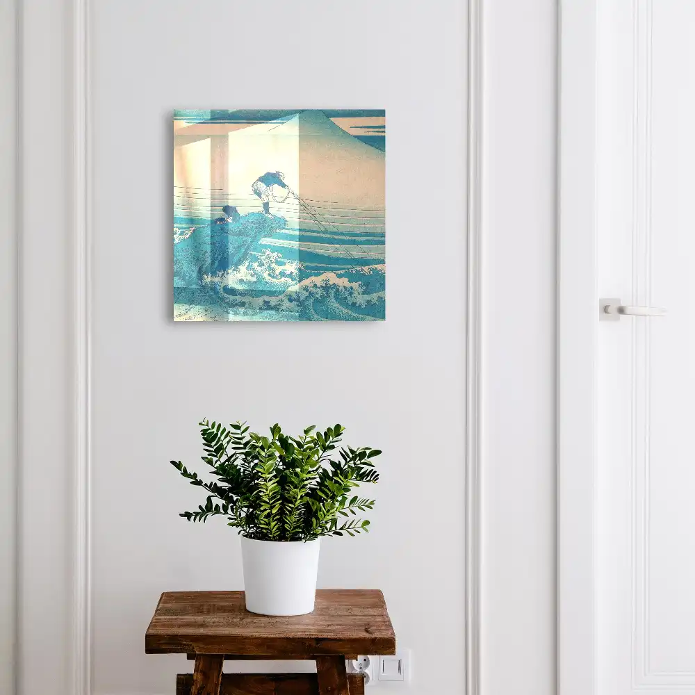Armoire à clés art traditionnel japonais des pêcheurs