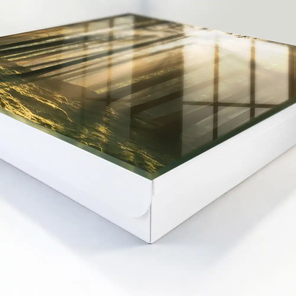 Armoire à clés la lumière dans la forêt crée une atmosphère magique