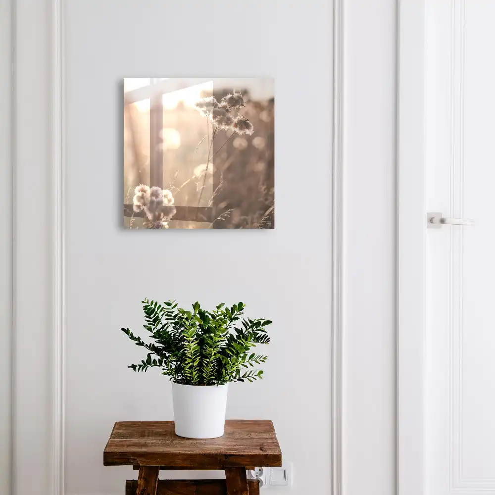 Armoire à clés la délicatesse de la nature les tons beiges chauds