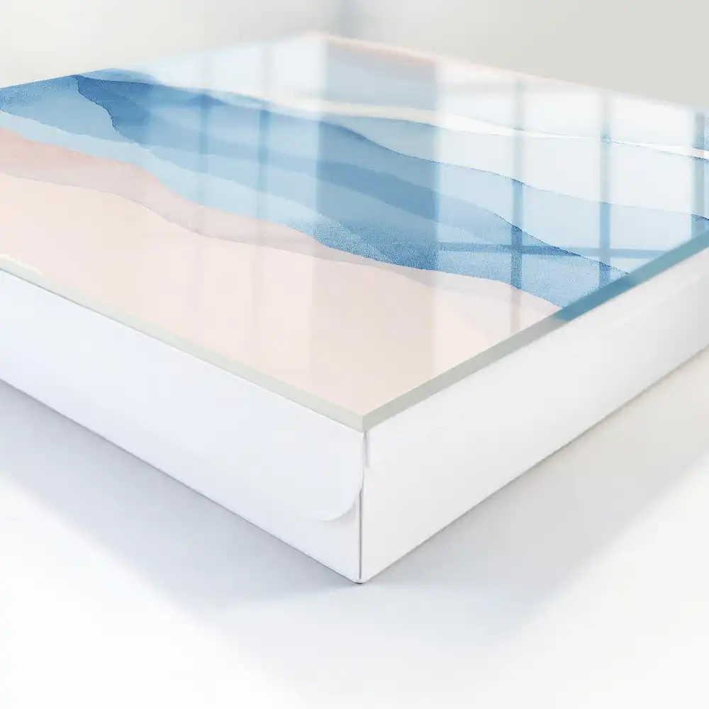 Armoire à clés des vagues pastel apaisantes et calmes
