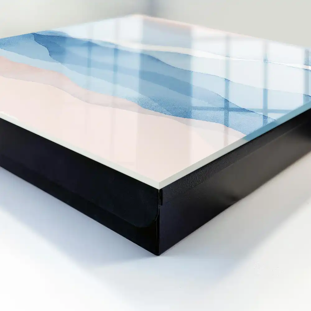 Armoire à clés des vagues pastel apaisantes et calmes