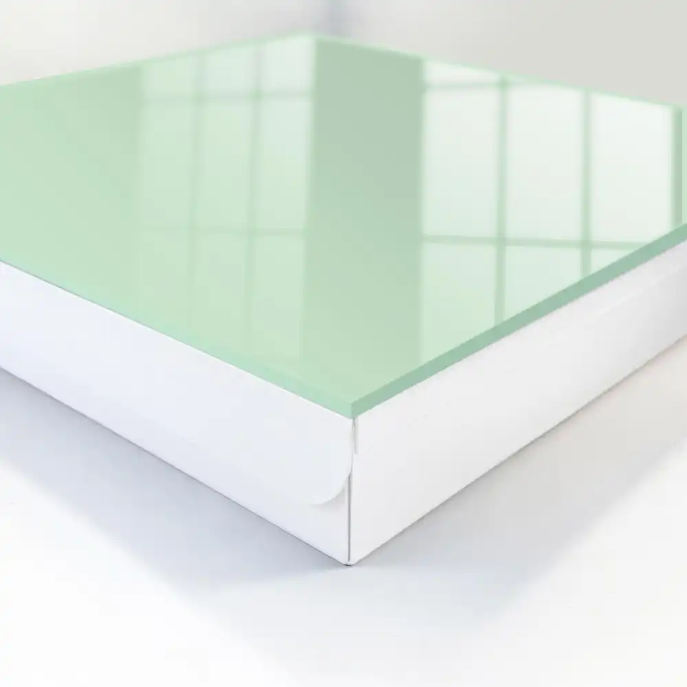Boîte à clés murale vert pastel délicateté minimalisme légèreté