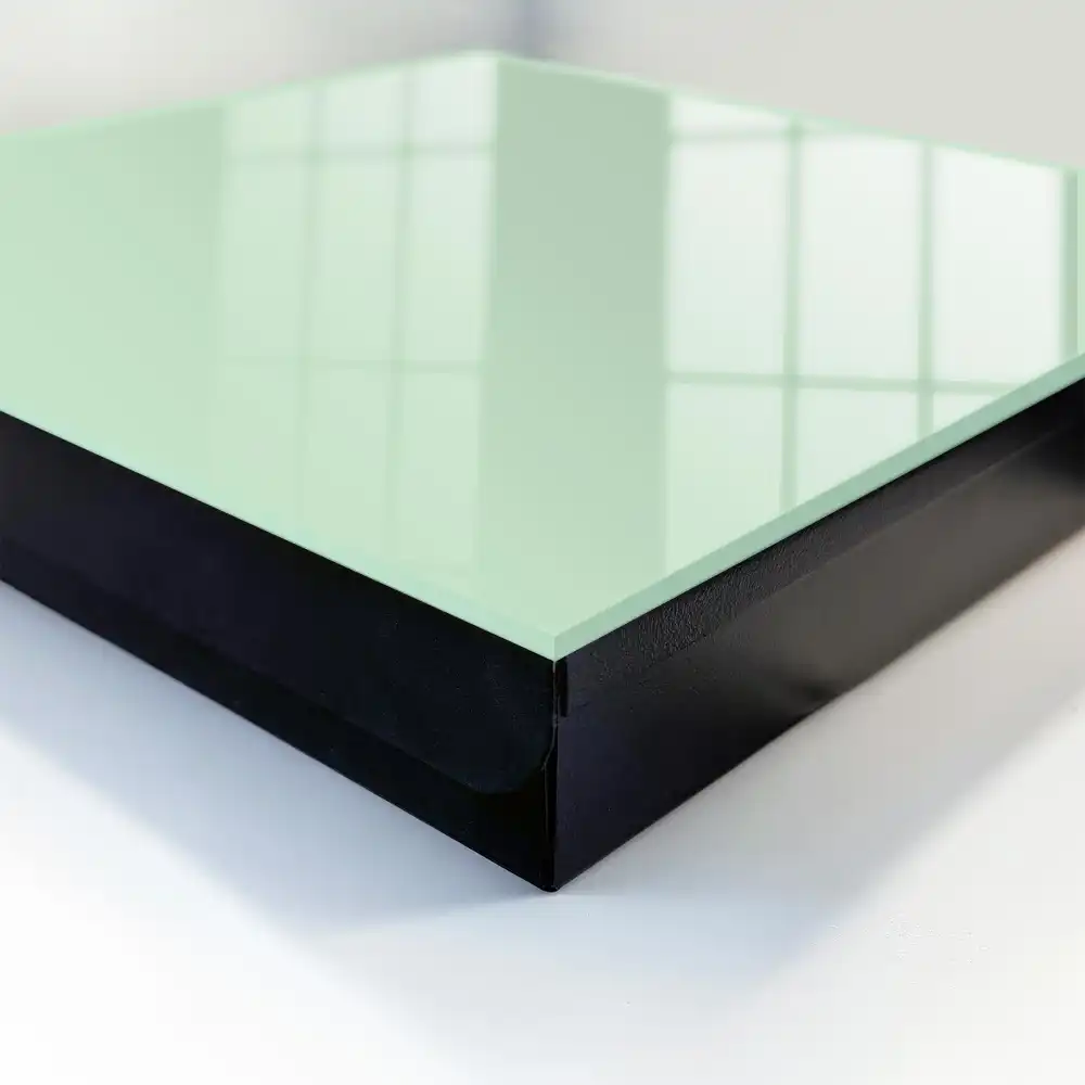 Boîte à clés murale vert pastel délicateté minimalisme légèreté
