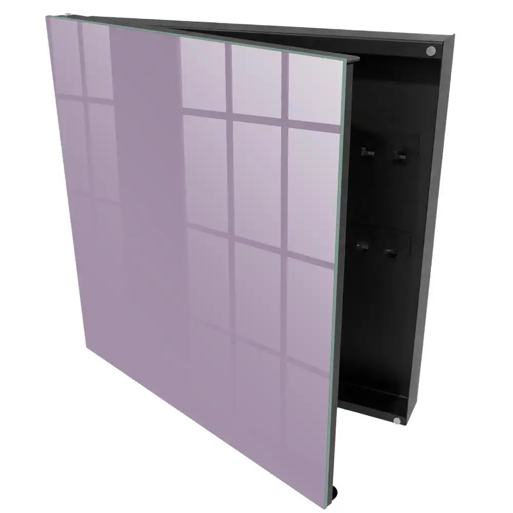 Boîte à clés murale lilas violet calme minimalisme élégance