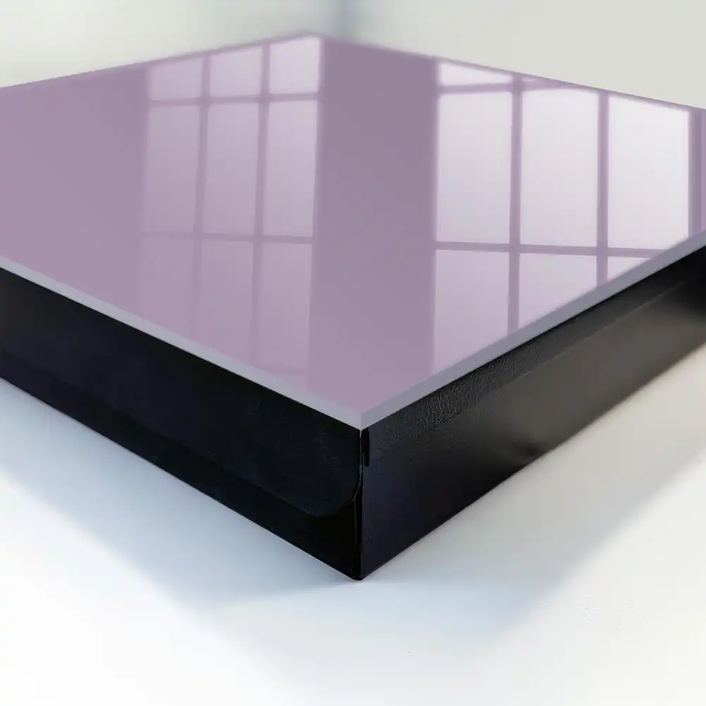 Boîte à clés murale lilas violet calme minimalisme élégance