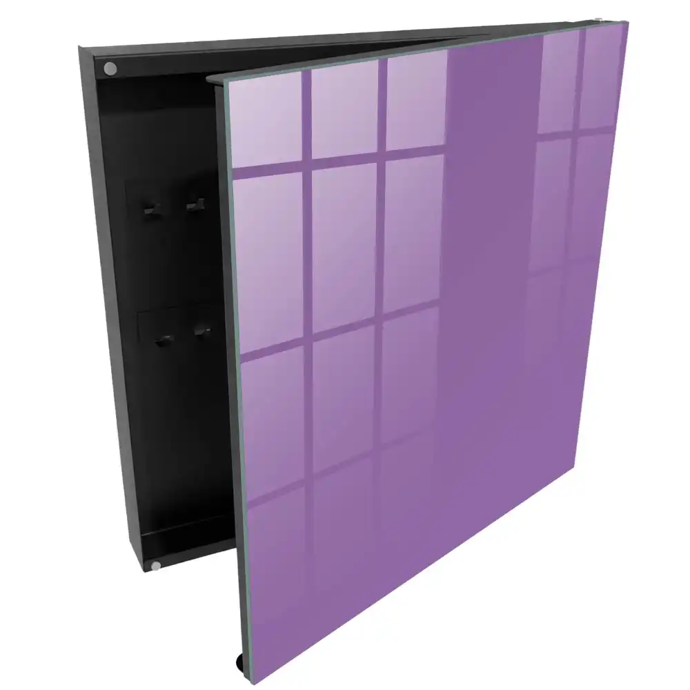 Boîte à clés élégance minimalisme et expressivité de la couleur violette