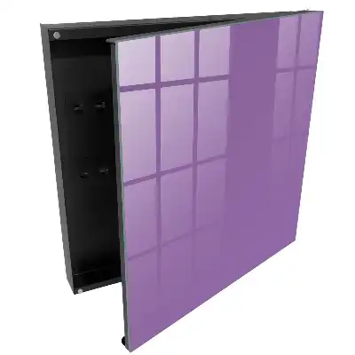 Boîte à clés élégance minimalisme et expressivité de la couleur violette