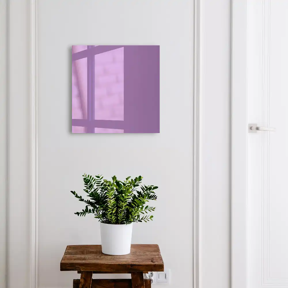 Boîte à clés élégance minimalisme et expressivité de la couleur violette