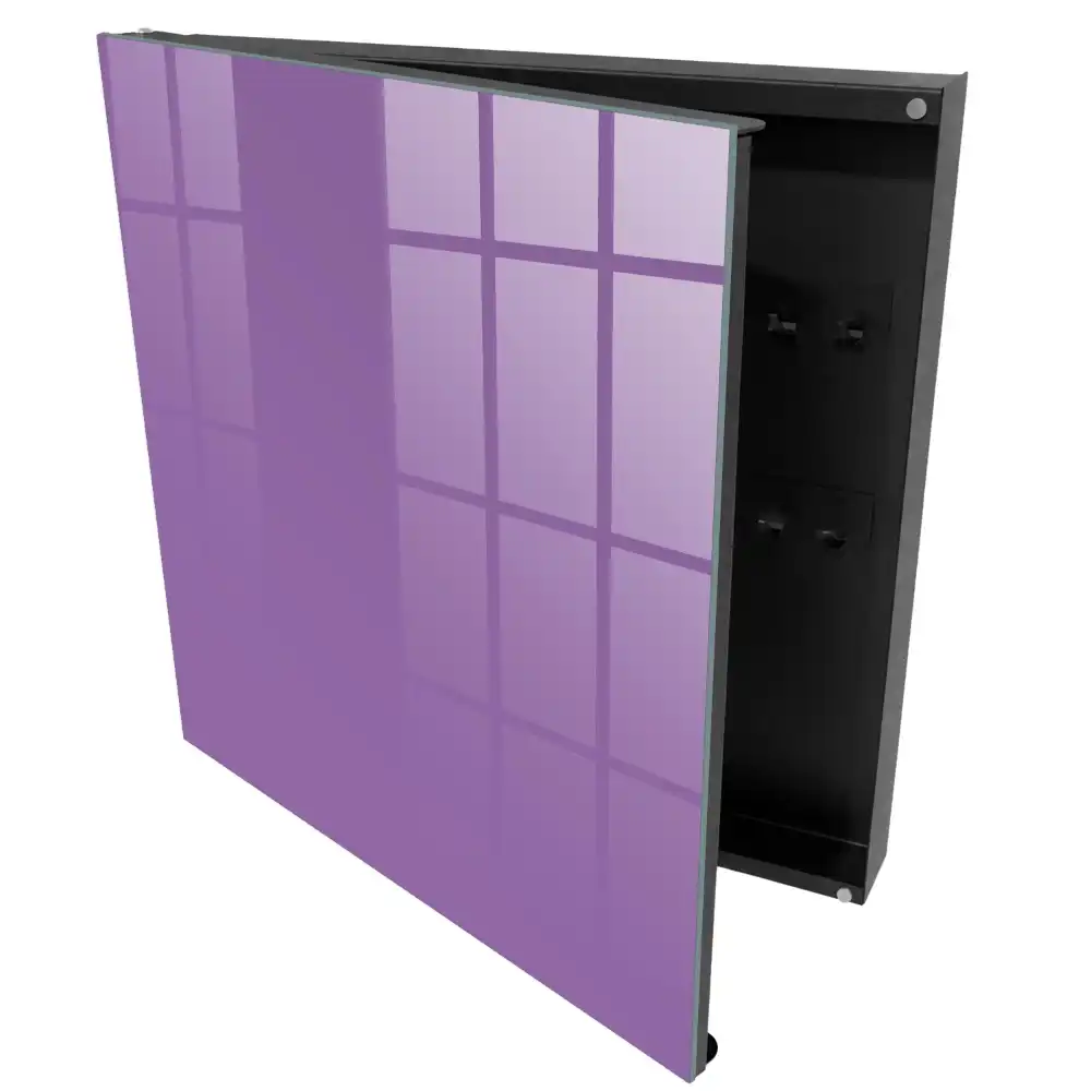 Boîte à clés élégance minimalisme et expressivité de la couleur violette