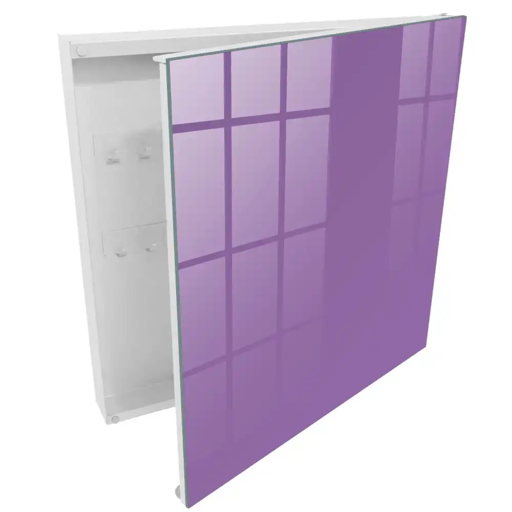 Boîte à clés élégance minimalisme et expressivité de la couleur violette