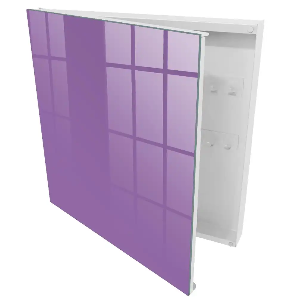 Boîte à clés élégance minimalisme et expressivité de la couleur violette