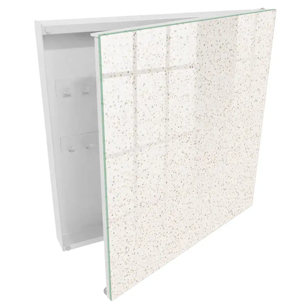 Armoire à clés pois subtils motif délicat élégance