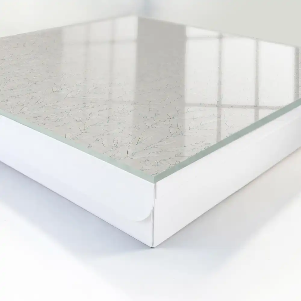 Boîte à clés murale motifs végétaux subtils et style minimaliste
