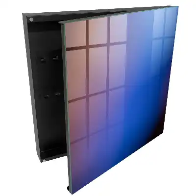 Armoire à clés un jeu coloré d'absorption des couleurs
