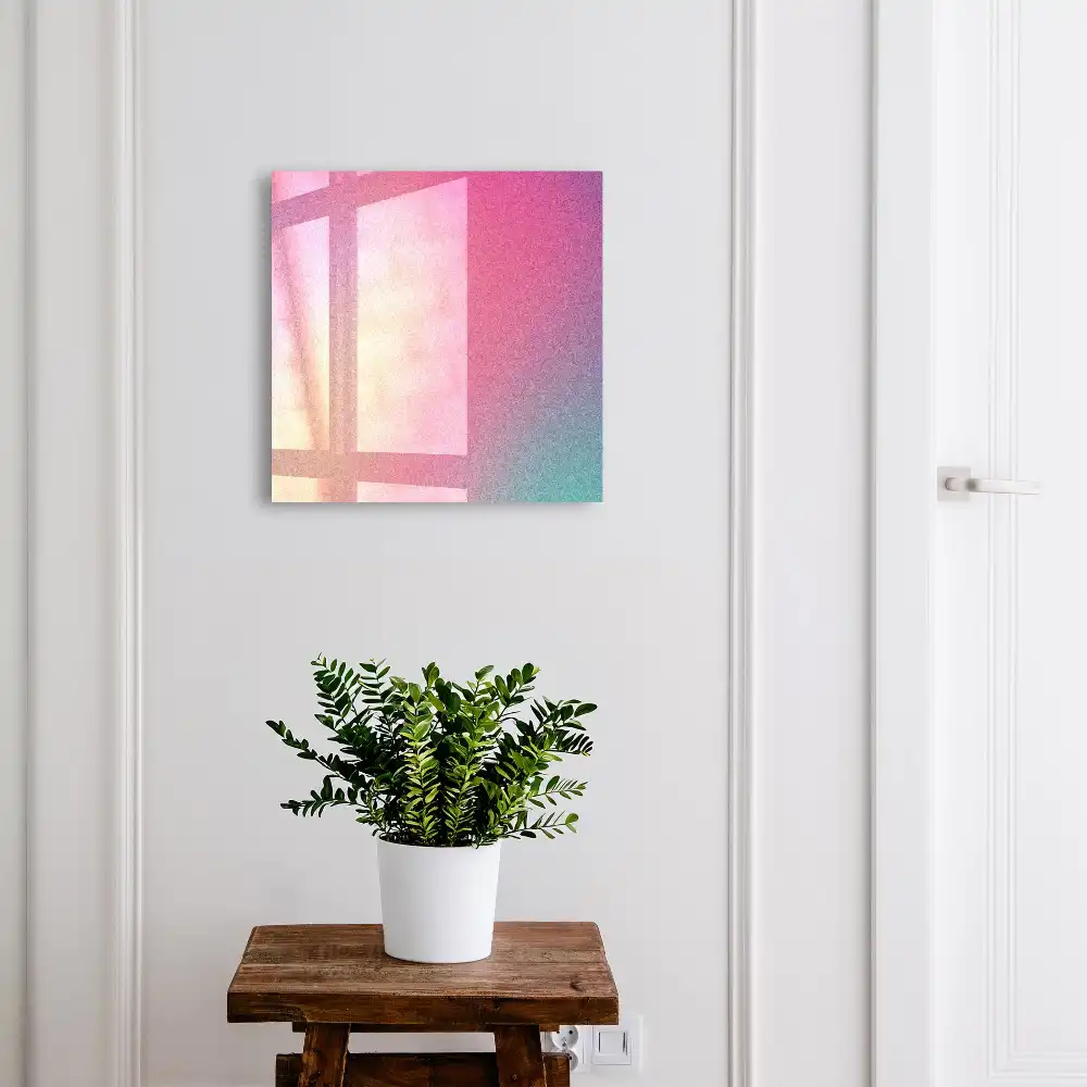 Armoire à clés des teintes pastel à la texture délicate