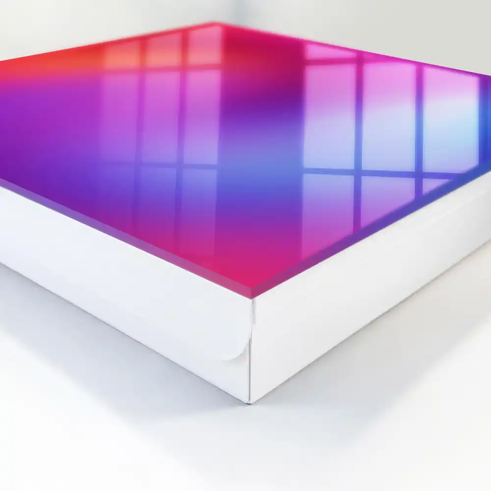 Boîte à clés un mélange envoûtant de rose de violet et de bleu